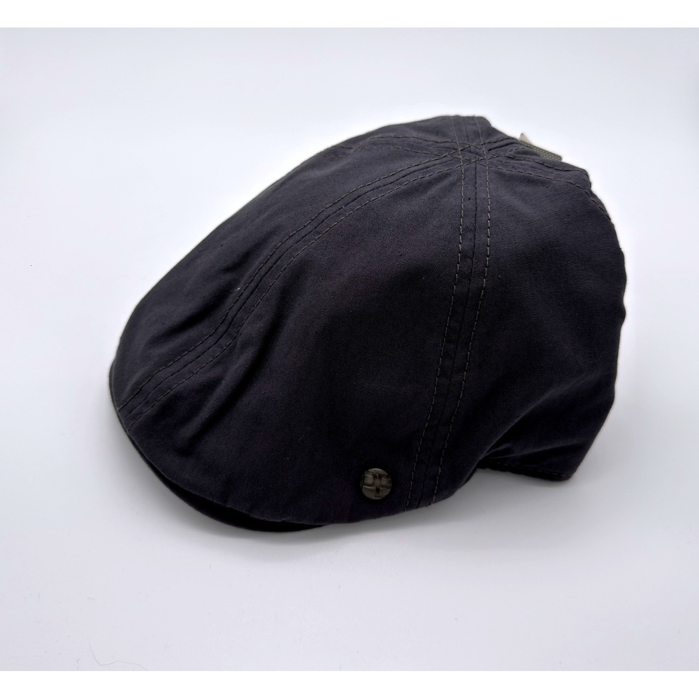 Perry Ellis Portfolio Newsboy Driver Flat Cap Hat OS Gray 45$ MSRP NWT